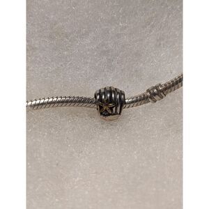 NEW Authentic Pandora Sterling 14k ALE Seashell & Golden Starfish Charm 790249